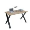 VCM Holz Schreibtisch Computertisch Arbeitstisch Büromöbel Lona X SW -Mytoys Home Store 14939355 01