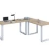 VCM Eckschreibtisch Schreibtisch Computer Winkeltisch Lona 80 U Alu Weiß -Mytoys Home Store 14939540 01