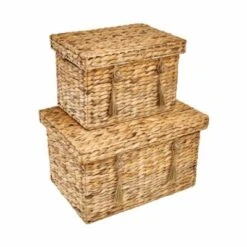 BUTLERS RUSH ROPE Korb Mit Deckel Rechteckig L 33 X B 23cm -Mytoys Home Store 14947490 05