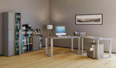 VCM Eckschreibtisch, Schreibtisch, Büromöbel, Computertisch, Winkeltisch, Tisch, Büro, Lona, 190 X 130 X 50 Cm 4 VCM Eckschreibtisch, Schreibtisch, Büromöbel, Computertisch, Winkeltisch, Tisch, Büro, Lona, 190 X 130 X 50 Cm – Bild 2