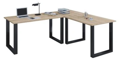 VCM Eckschreibtisch, Schreibtisch, Büromöbel, Computertisch, Winkeltisch, Tisch, Büro, Lona, 190 X 160 X 50 Cm 3 VCM Eckschreibtisch, Schreibtisch, Büromöbel, Computertisch, Winkeltisch, Tisch, Büro, Lona, 190 X 160 X 50 Cm