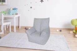 KNORRTOYS.COM Kindersitzsack Junior - "Geo Cube Grey" -Mytoys Home Store 15098437 03