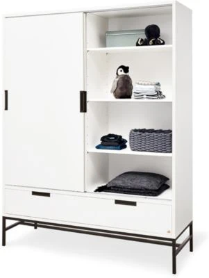 Pinolino Kleiderschrank 'Steel' Groß 4 Pinolino Kleiderschrank 'Steel' Groß – Bild 2