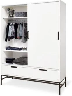 Pinolino Kleiderschrank 'Steel' Groß 9 Pinolino Kleiderschrank 'Steel' Groß -Mytoys Home Store 15290872 03