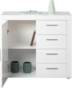 Inter Link Hochglanz-Sideboard, B94 X T40 X H86 Cm -Mytoys Home Store 15328547 04