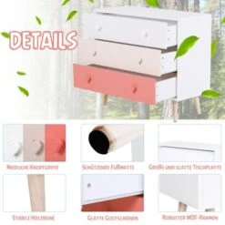 HOMCOM Kommode Für Kinder -Mytoys Home Store 15451305 04