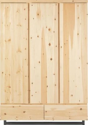 Schardt Kleiderschrank Zirbenholz, 3 Türen 4 Schardt Kleiderschrank Zirbenholz, 3 Türen – Bild 2