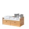 TICAA Sofabett MINI Micki 80x160 Buche Natur Komplett Set