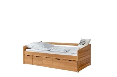 TICAA Sofabett Micki 90x200 Buche Natur 3 TICAA Sofabett Micki 90x200 Buche Natur