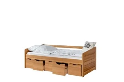 TICAA Sofabett Micki 90x200 Buche Natur 4 TICAA Sofabett Micki 90x200 Buche Natur – Bild 2