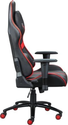 Inter Link Drehstuhl Gaming Rato Red, Schwarz/rot 6 Inter Link Drehstuhl Gaming Rato Red, Schwarz/rot – Bild 4