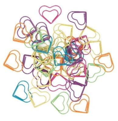 Rico Design Büroklammern Herzen 3 Rico Design Büroklammern Herzen