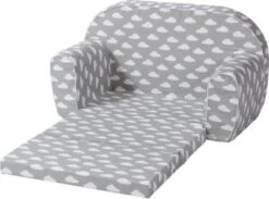 KNORRTOYS.COM Kindersofa - "Grey White Clouds" -Mytoys Home Store 16103962 03