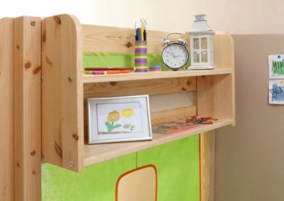 TICAA Einhängeregal Hochbett Etagenbett Kiefer Natur B80 X H40 X T17 Cm 3 TICAA Einhängeregal Hochbett Etagenbett Kiefer Natur B80 X H40 X T17 Cm