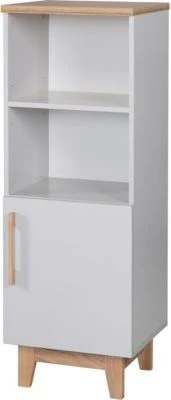 Roba Standregal 'Caro', Lichtgrau, Aus Holz Für Babyzimmer Und Kinderzimmer Mit Soft Close-Technik