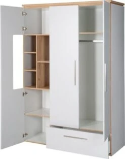 Roba Kleiderschrank 'Tobi', 3 Türen, 1 Schublade, Mit Soft Close-Technik, Drehtürenschrank 10 Roba Kleiderschrank 'Tobi', 3 Türen, 1 Schublade, Mit Soft Close-Technik, Drehtürenschrank -Mytoys Home Store 16362094 03