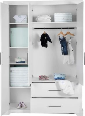 Roba Kleiderschrank 3 Türig Maxi 5 Roba Kleiderschrank 3 Türig Maxi – Bild 3