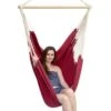 AMANKA XXL Hängestuhl HMG-40 Bordeaux Rot -Mytoys Home Store 16527649 01