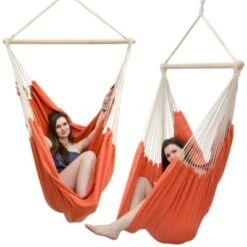 AMANKA XXL Hängestuhl HMG-40 Celosia Orange