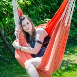 AMANKA XXL Hängestuhl HMG-40 Celosia Orange -Mytoys Home Store 16527697 05