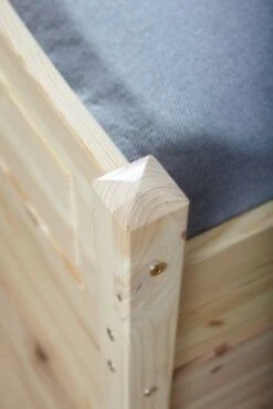 TICAA Einzelbett "Leni" 120x200 Kiefer Natur Leni (mit 4er Funktionsschubkästen) -Mytoys Home Store 16929340 05