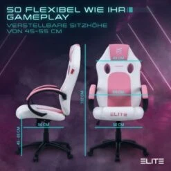 ELITE Gaming Stuhl EXODUS MG100 - Ergonomischer Gaming Stuhl -Mytoys Home Store 17135664 06