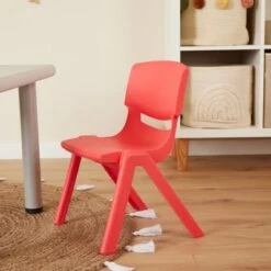 Bieco Kinderstuhl Bis 80kg Belastbar Stapelbar Kippsicher Für Innen & Außen Stuhl Rot Kinderstühle -Mytoys Home Store 17439249 03
