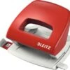 LEITZ Bürolocher NeXXt 5038 Mit Schiene Rot 16 Blatt