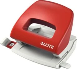 LEITZ Bürolocher NeXXt 5038 Mit Schiene Rot 16 Blatt