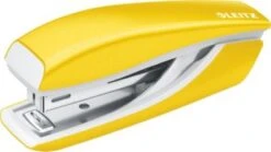 LEITZ Heftgerät Mini NeXXt 5528 WOW Gelb 10 Blatt