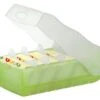 HAN Karteibox CROCO DIN A7 Quer Mit 5 Stützplatten Und 100 Karten, Transluzent-grün Notizbücher -Mytoys Home Store 17568624 01