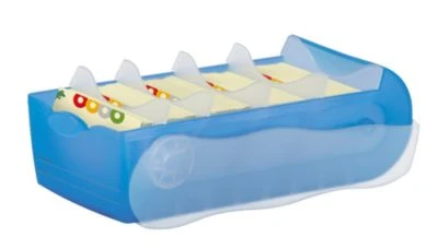 HAN Karteibox CROCO DIN A7 Quer Mit 5 Stützplatten Und 100 Karten, Transluzent-blau Notizbücher 3 HAN Karteibox CROCO DIN A7 Quer Mit 5 Stützplatten Und 100 Karten, Transluzent-blau Notizbücher