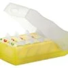 HAN Karteibox CROCO DIN A8 Quer Mit 5 Stützplatten Und 100 Karten, Transluzent-gelb Notizbücher -Mytoys Home Store 17568762 01