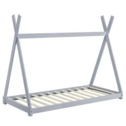 En.casa Kinderbett Tipi Design 90x200cm Jugendbett Aus Kiefernholz In Verschiedenen Farben -Mytoys Home Store 17578698 04