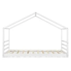 En.casa Kinderbett 90 X 200 Cm Haus Holz Weiß Bettenhaus Hausbett Kinder Bett -Mytoys Home Store 17578908 04