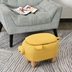 HOMCOM Kinderhocker In Schweinchenform 11 HOMCOM Kinderhocker In Schweinchenform -Mytoys Home Store 17638529 04