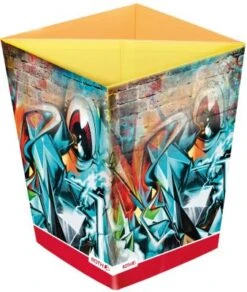 ROTH Papierkorb Faltbar Graffiti