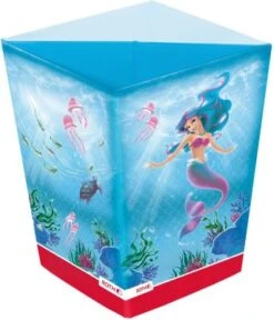 ROTH Papierkorb Faltbar Meerjungfrau