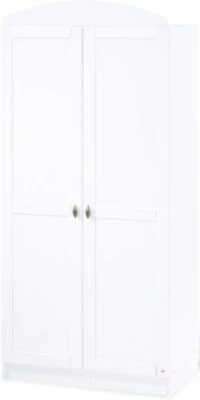 Pinolino Kleiderschrank LAURA, 2-türig, Weiß