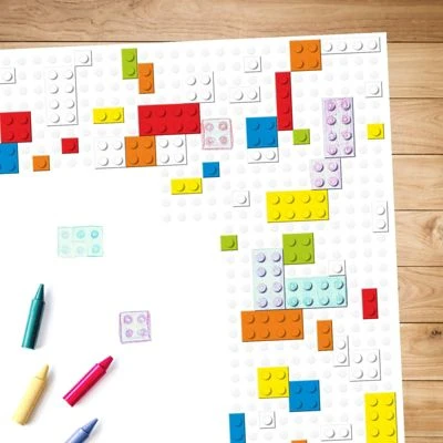 Nikima Papierunterlage A2 Schreibtischunterlage Bausteine Bunt Schreibtischunterlagen 7 Nikima Papierunterlage A2 Schreibtischunterlage Bausteine Bunt Schreibtischunterlagen – Bild 5