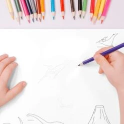 Nikima Papierunterlage A2 Schreibtischunterlage Dinosaurier Zum Ausmalen Schreibtischunterlagen 10 Nikima Papierunterlage A2 Schreibtischunterlage Dinosaurier Zum Ausmalen Schreibtischunterlagen -Mytoys Home Store 18624053 04