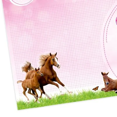 Nikima Papierunterlage A2 Schreibtischunterlage Pferde Schreibtischunterlagen 5 Nikima Papierunterlage A2 Schreibtischunterlage Pferde Schreibtischunterlagen – Bild 3