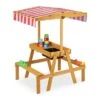 Relaxdays Kindersitzgruppe Mit Dach Für Den Garten -Mytoys Home Store 18799728 01