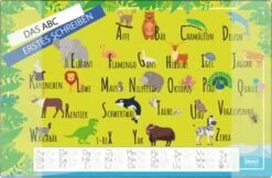 Idena Schreibunterlage Alphabet 58,5 X 38,5 Cm