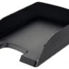 LEITZ Briefkorb Standard Plus, A4, Polystyrol, Schwarz