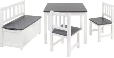 Bomi Kindersitzgruppe Anna Grau/Weiß 3 Bomi Kindersitzgruppe Anna Grau/Weiß