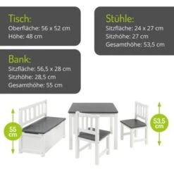 Bomi Kindersitzgruppe Anna Grau/Weiß 9 Bomi Kindersitzgruppe Anna Grau/Weiß -Mytoys Home Store 19282025 03