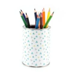 Nikima Stiftebecher Dreiecke Türkis - Kinder Stifteköcher Stiftehalter Stifteköcher -Mytoys Home Store 19306342 04