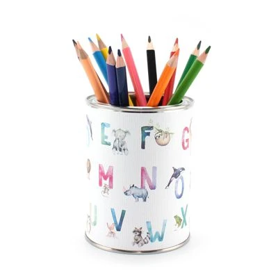 Nikima Stiftebecher Tier ABC Aquarell Inkl. 12 Dreikant Buntstiften Stifteköcher Stifteköcher 3 Nikima Stiftebecher Tier ABC Aquarell Inkl. 12 Dreikant Buntstiften Stifteköcher Stifteköcher