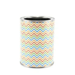 Nikima Stiftebecher Zick Zack Bunt - Kinder Stifteköcher Stiftehalter Stifteköcher